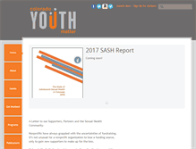 Tablet Screenshot of coloradoyouthmatter.org
